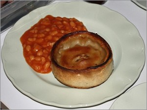 The famous Leith Links GS Pie and Beans